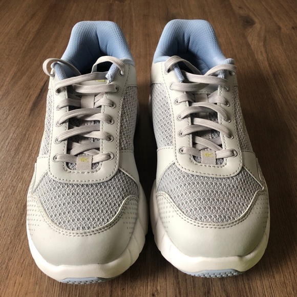 KURU Quantum 2 Dove Gray-Pale Lime-2.0 Sneakers Size 9 Medium Shoes - Picture 4 of 17